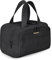 BAGSMART Travel Toiletry Bag, Lightweight Large Wide-Open Travel Bag for Women, Puffy Cosmetic Makeup Bag Organizer with Handle for Accessories,Essentials, Toiletries, Black