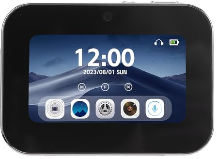 4K 64MP Digitalkamera, 3 Zoll 16X Zoom Touchscreen-Kamera mit NightVision OTG-Übertragung Live-Übertragungsfunktion, 3-Objektiv-Videokamera mit Wecker-Lautsprecher-Blitz