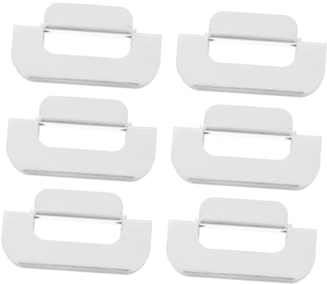ULTECHNOVO 15mm Plywood Panel Clip 6pcs Iron Brackets for Boards