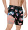 American Trends Costume da bagno da uomo, ad asciugatura rapida, con fodera a compressione, Un fenicottero rosa, Large