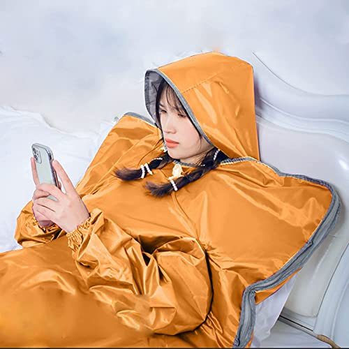 FAR Infrarot Sauna Heizdecke, Sicherheitswasserschutzdampfdecke, Fettverbrennungs-Sauna-Decke für Spa Detox Romote-Steuerheizdecke für Home Body Shaper