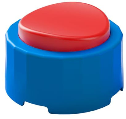 DONGKER Hundetasten, Buzzer mit Aufnahmefunktion, 30-Sekunden Aufnahme &Wiedergabe, Intelligenz Haustier Talking Training Spielzeug für Hunde und Katzen zum Drücken