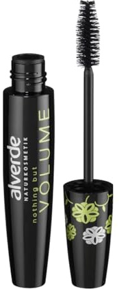 alverde NATURKOSMETIK Mascara Sensitive Nothing But Volume Schwarz, 12 ml