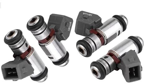 Einspritzdüsen 4 STÜCK LOS Kraftstoffeinspritzdüse Für Golf IV 4 BJ99 1.4 L 55KW IWP058 0280158171 036906031C 805000347507 Einspritzventil