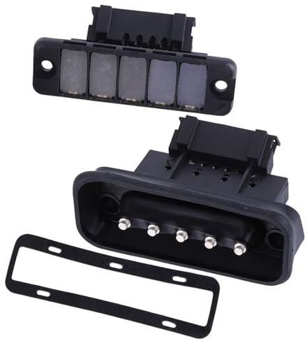 BYNYXI 9078213000 Interrupteur de contact de porte coulissante pour Mercedes Vito W639 Sprinter 1500 2500 3500 Classe V W447 B907 2019-2024 Plaque de contact coulissante 5 broches