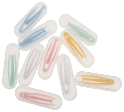 WRITWAA 5sets Contact Tools Remover Applicator Silicone Tweezers Sticks for Contact Lenses Care Travel Tool Suction Function