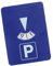 Oshhni Timer per Disco Orario, Parchimetro per Segnaletica Elettronica 15 X 11 X 2,5 Cm, Dispositivo Digitale per Cartellino Di Parcheggio per Tenere Traccia Della Durata Del Parcheggio