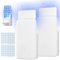 OUSFOT Anti Moucherons, 2 Paquets Prise Anti Moustique 10 Recharges Piege Moucherons Interieur Lampe de Nuit pour Moustiques, Mites
