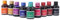 HOMSFOU 10 Bottles Non-Carbon Calligraphy Pen Ink Fast-Drying Dye-Based Fountain Ink for Writing and Painting Suitable for Art Students and Calligraphy Enthusiasts