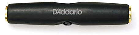 Planet Waves PW-P047T Coupler Adapter Doppelklinkenkupplung 6,3mm Schwarz