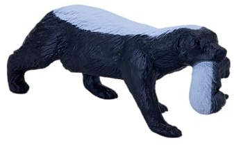 MOJO Honig Dachs weiblich mit Jungtier Tiermodell Spielzeug Figur