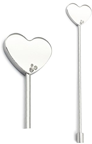 Bioenergetischer Power Magnet Wasserstab Herz - Coeur - Coracao mit Swarovski Crystals Energetix 4YOU 446 TCM Energie Powerstab 15 cm