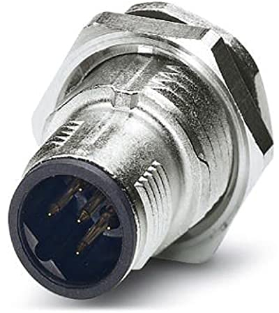 PHOENIX CONTACT SACC-DSI-MSB-4CON-L180 SCO Wunddurchführung, 4-Polig, M12-SPEEDCON, mit Geradem Lötanschluss, 20 Stück