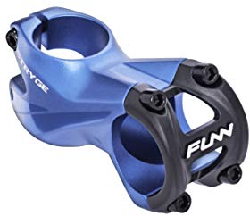 Funn Stryge Fahrrad-Vorbau mit 7 Grad - Länge 60mm Vorbau mit 31,8mm Lenkerklemmung, Fahrrad-Vorbau für Mountainbike, BMX-Bike, Rennrad und Gravel-Bike (Blau)
