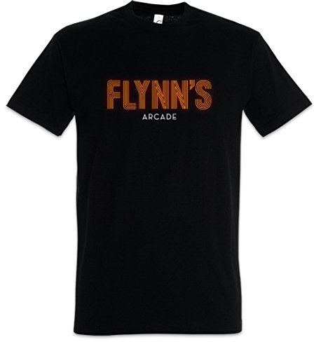 Urban Backwoods Flynn`S Arcade Herren T-Shirt Schwarz Größe XL