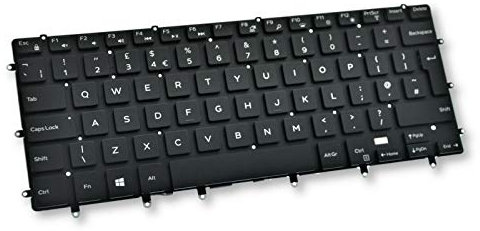 Dell New Genuine Inspiron 7568 Precision 5510 5520 XPS 81-Key UK Keyboard: VC22N