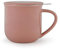 VIVA scandinavia Tea Cup Porcelain Tea Cup with Removable Stainless Steel Infuser Loose Tea Leaves Insulated Handle 350ml Pink