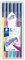 STAEDTLER triplus fibre-tip pen, Fasermaler mit Mix & Match System, eindrucksichere Spitze, ergonomische Dreikantform, STAEDTLER Box mit 6 triplus Fasermalern in den Farben Galaxy, 323SB6CS11