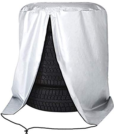 ValueHall Copertura Protettiva per Pneumatici Portatile Copriruota Impermeabile Antipolvere Stagionali Custodia Ruota Può Contenere 4 Pneumatici Fino a 32Pollici di Diametro V9A02 (28 pollici)