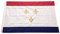 4LessCo New Orleans Flagge, bestickt, Nylon, mit Ösen
