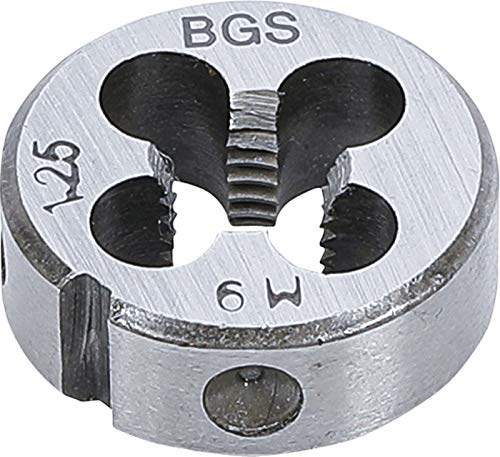 BGS 1900-M9X1.25-S | Gewindeschneideisen | M9 x 1,25 x 25 mm