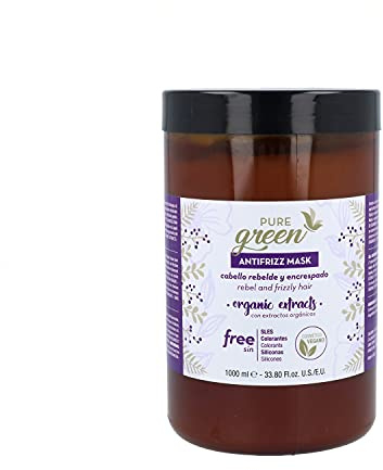 Pure Green Antifrizz Maske, 1000 ml, einzigartig, Standard