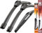 Recambo Scheibenwischer vorne + hinten kompatibel für OPEL CORSA C | Bj. 2000-2006 (3er Set: 500mm / 450mm / 400mm)