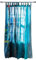 RAJBHOOMI HANDICRAFTS Bunte Vorhänge, lichtfilternd – Boho-Vorhänge, Betthimmel, Wandteppich oder Fensterdekoration, Shree-Paneele, türkise Farbe (84 x 43 Zoll)