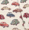 STOFFKONTOR Gobelin Möbelstoff Dekostoff Stoff Nostalgie Oldtimer - Meterware, Farbe Ecru - für Dekorationen, Vorhänge, Kissen, Homeaccessoires UVM.