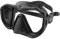 Seac Unisex-Adult Appeal Italien hergestellte Einglas-Tauchmaske mit Einer 3D-Schnalle direkt am Maskenkörper, schwarz, Standard