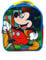 Mochila infantil Mickey Mouse Licencia Oficial Disney para el colegio y la guardería - 28x23x10 cm - con asas acolchadas - Ideal para niños y niñas
