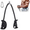 DASKING Cuerda ergonómica para tríceps, Cuerda para tríceps LAT Pulldown Cable Machine Attachments, empuñadura de Goma Antideslizante para Ejercicios tríceps, Entrenamiento Muscular Home Gym Fitness