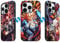 TNOLTK 3D iPh 14 Pro Hülle Anime Motion Anime Handyhülle Stoßfest Weich TPU Anti-Kratzer Rutschfest Japanische Manga Hülle für iPh 14 Pro
