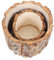 Sosoport 2st Eimer Mit Blumenrinde Garten Hinterhof Pflanzer Luftpflanzen Übertopf Baumrinde Bonsaischale Aus Holz Bauernblumentopf Blumentopf Wie Baumrinde Vase Furnier Topfpflanze Hölzern