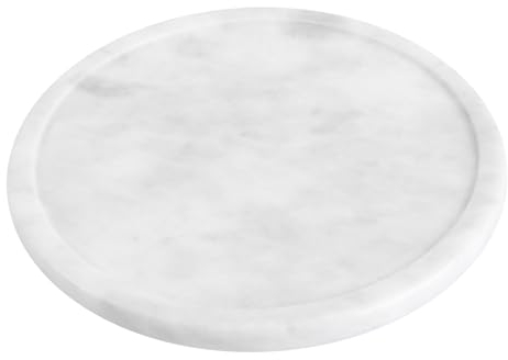 Hohopeti Assiette Desserts Marbre Naturel Plat à Fruits Séchés Et Snacks Pour Parties à Domicile