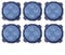 Filtri per aspirapolvere per Samsung Jet 75 Jet 90 Jet 70 Jet 75+ Jet 60 DJ97-02649A (confezione da 6)