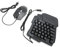KIMISS 4-in-1-Kombipaket für Mobile Spiele, Mobiler Gamepad-Controller, Gaming-Tastatur und Maus-Konverter für für Kompatibel mit PUBG Mobile