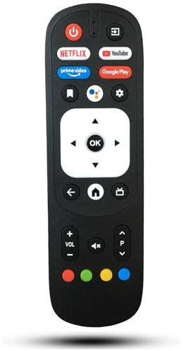 Voice Replacement V Remote Control Commander RM-C3287 Compatible for JVC Smart Android TV