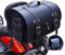 ZHSDMB Motorrad Hecktasche für Kawasaki Vulcan S 2015-2024, Wassersichte Motorrad Hecktasche, Große Kapazität, Motorrad Werkzeugtasche Leder wasserdichte Packtaschen,A-Black