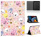 nurkorki Tablet Hülle für iPad 9/8/7 10,2 Modell 2021/2020/2019, 9,/8,/7, Generation,Schutzhülle mit Kpop Stray Kids Skzoo Muster Ästhetik Design Cover für Skz Fans,PU Leder Flip Stoßfeste Case,Pink
