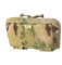 M-Tac Admin Elite Niedrigprofil-Admin-Tasche für Plate Carrier & Chest Rig – Robuste Cordura® 500D mit Teflon-Beschichtung in MultiCam®, YKK® AquaGuard™ Zwei-Wege-Reißverschlüsse, Multicam