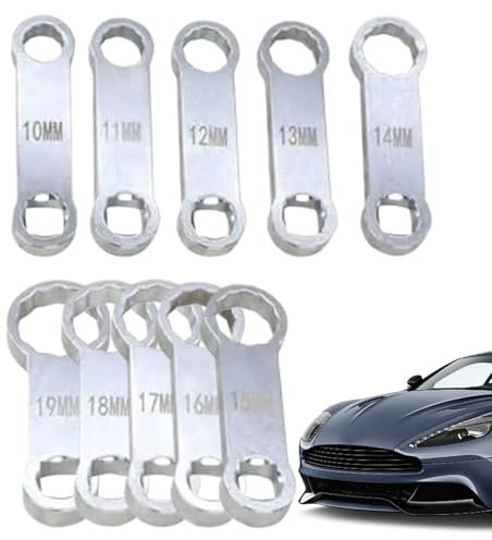 Torque Adapter Set, Chrome Vanadium Steel Torque Calibrator Wrench, Portable Spanner Converter Extension Set for Car Motorcycle Maintenance, Precision Tool and Easy Use in Repairs