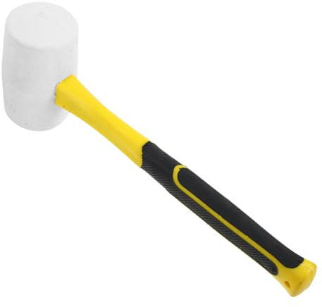 ABOOFAN Martello Gomma per Installazione Martello Antiscivolo per Lavori Ristrutturazione e Riparazione Utensile Versatile per Piastrellista e Falegname