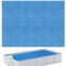 Telo Solare Piscina Rettangolare, 300x200 cm Copertura Solare per Piscina Termale, Telo Riscaldante Piscinafuori Terra in Pe Spesso, Antipioggia Impermeabile, Blu