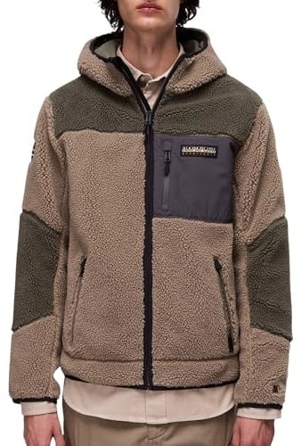 Napapijri L Yupik Fzh 3 - Felpa Mcd, Large