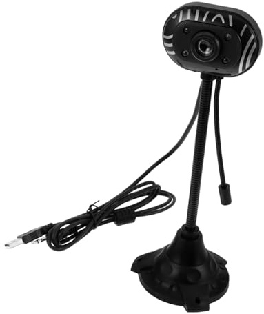 DOITOOL Webcam USB pour Pc Et Ordinateur Portable avec Microphone Antibruit pour Appels Vidéo Enseignement Ligne Et Conférences