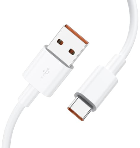 YLK 1M Cable USB 5A Rapide pour Xiaomi Redmi Note 14/14 Pro/13/13 Pro/12/12 Pro/11/11s/POCO X7/POCO M7 Pro/Xiaomi 15/15 Ultra/14/14 Ultra/13 Ultra/Xiaomi Mi 14T/13T/13/13 Lite/12/Lite/11 Lite (1M)