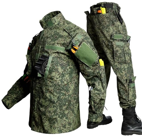 Vynebtrv Russische Taktische Tarnuniform, Militär-Tarnuniform-Set, Jagdanzug-Hose (BDU), Airsoft-Paintball-Set