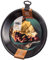 Stellar Bakeware Deep Pie Tin, Carbon Steel, Dishwasher Safe, 24cm x 24cm x 3cm