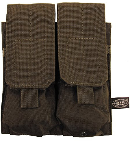 MFH Double M4/M16 Magazine Pouch MOLLE Olive